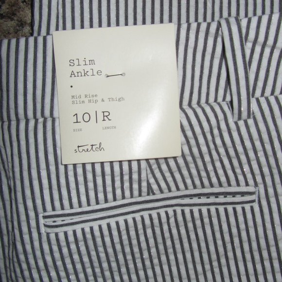 Women's Brand NWT Pair of a.n.d. (A New Day) Slim Ankle Pants Size 10R - Picture 5 of 9